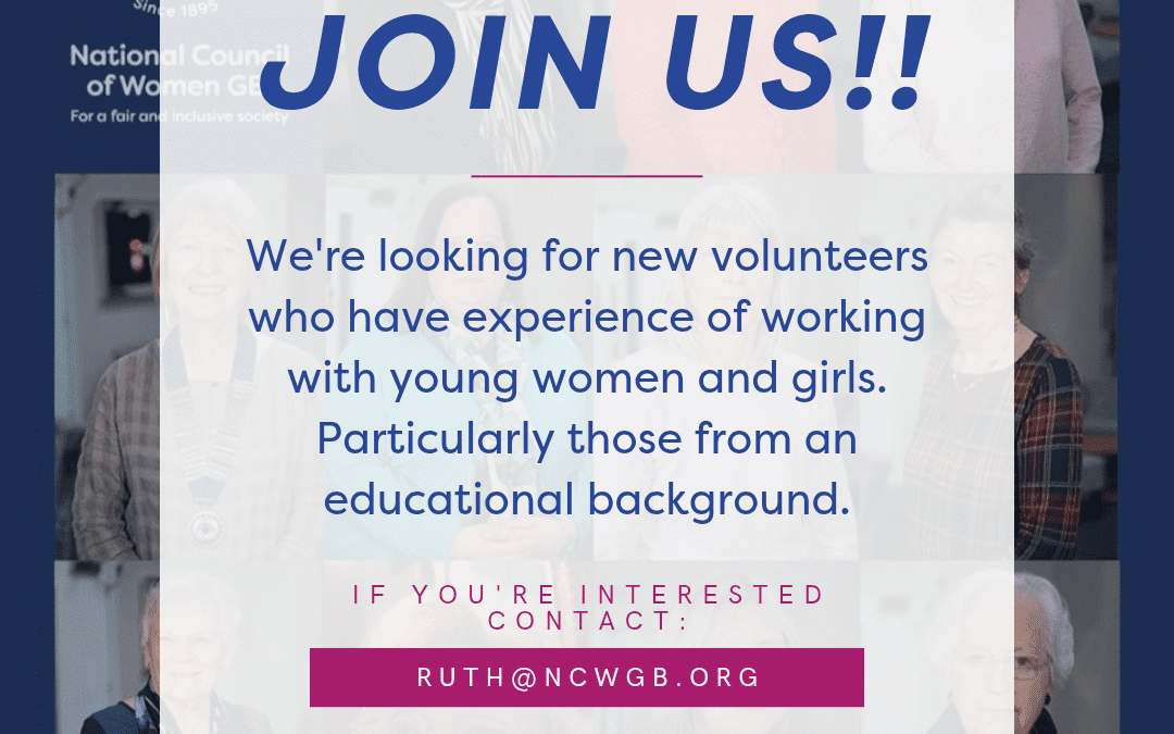 Are you interested in volunteering with National Council of Women GB?