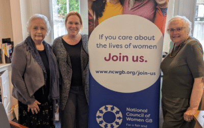 NCWGB management committee members met with Erin Parker Leonard of Represent Women